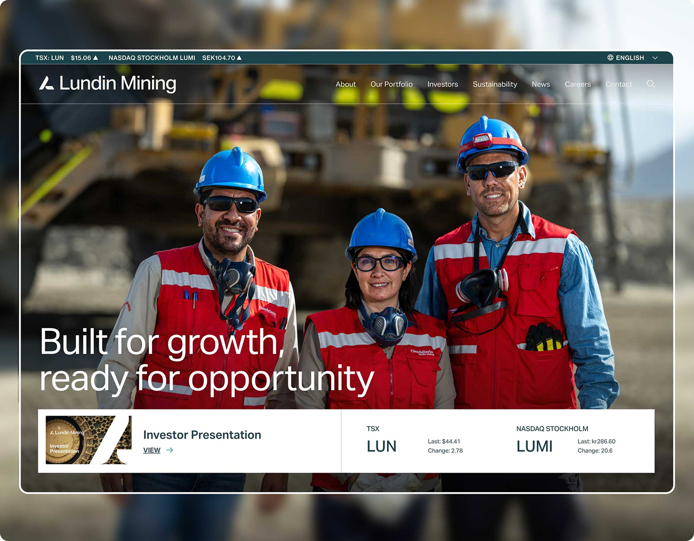 Lundin Mining Cover Image