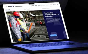 Titan Mining – A Streamlined Website That Reflects a Growing Company Cover Image